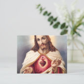Carte Postale Sacred Heart Of Jesus (Debout devant)