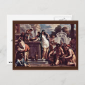 Carte Postale Sacrifice À La Déesse Vesta Par Ricci Sebastiano (Devant / Derrière)