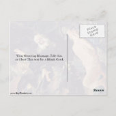 Carte Postale Sacrifice D'Isaac Par Rembrandt Van Rijn (Dos)