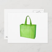 Carte Postale Sacs d'épicerie vierges réutilisables (Devant / Derrière)