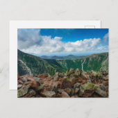 Carte Postale Saddle, Baxter State Park, Maine (Devant / Derrière)