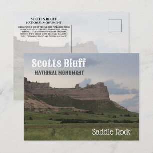 Carte Postale Saddle Rock, Scotts Bluff National Monument, NE Po