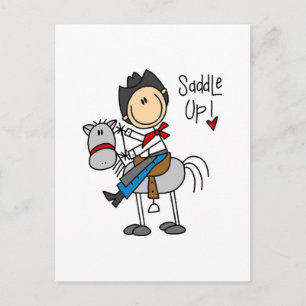 Carte Postale Saddle Up Cowboy Tshirts et cadeaux