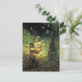 Carte Postale Sadko dans le royaume sous-marin par Ilya Repin (Debout devant)