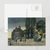 Carte Postale Sadler's Wells, 1826 (gravure en couleur) (Devant / Derrière)