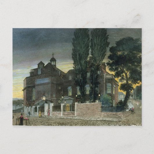 Carte Postale Sadler's Wells, 1826 (gravure en couleur) (Devant)