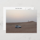 Carte Postale Safari du désert de Dubaï (Devant / Derrière)