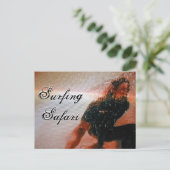 Carte postale Safari Surfing - Personnalisable (Debout devant)