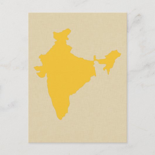 Carte Postale Saffron Blue Spice Modes Inde (Devant)