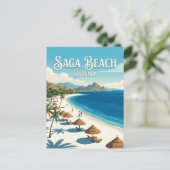 Carte Postale Saga Beach Burundi (Debout devant)