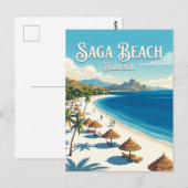 Carte Postale Saga Beach Burundi (Devant / Derrière)