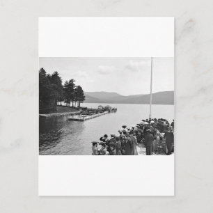 Carte Postale Sagamore Dock, Lake George : 1904