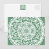 Carte Postale Sage Mandala (Devant / Derrière)