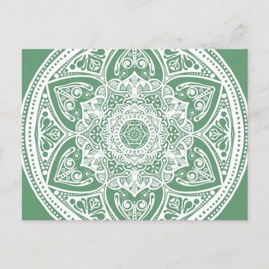 Carte Postale Sage Mandala (Devant)