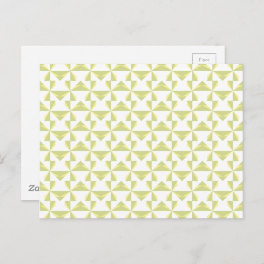 Carte Postale Sage Pinwheels (Devant / Derrière)