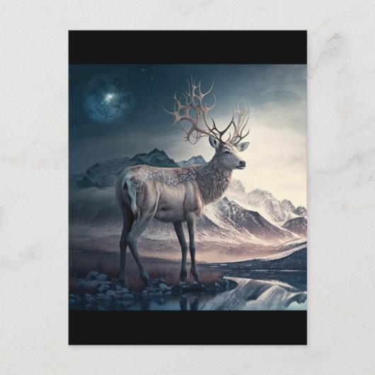 Carte Postale Sage reindeder (Devant)