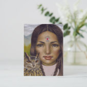 Carte Postale Sagesse (Debout devant)