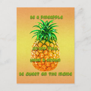 Carte Postale Sagesse de l'ananas