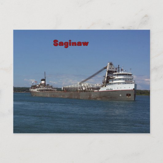 Carte postale Saginaw (Devant)