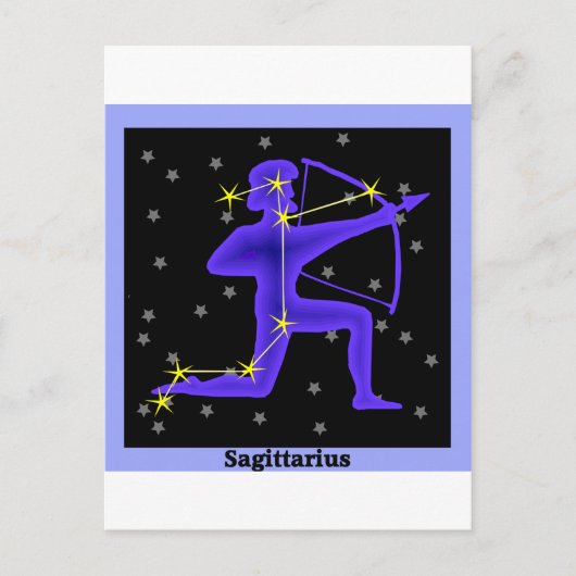 Carte Postale Sagittaire (Devant)