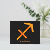 Carte postale Sagittarius (Debout devant)