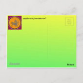 Carte postale Sagittarius (Dos)