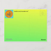 Carte postale Sagittarius (Dos)