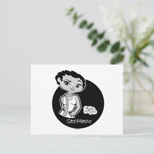 Carte postale Sagittarius (Debout devant)