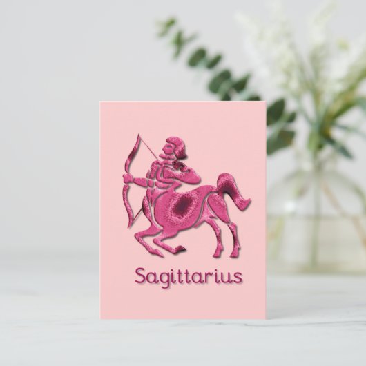 Carte postale Sagittarius (Debout devant)