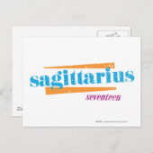 Carte Postale Sagittarius Aqua (Devant / Derrière)
