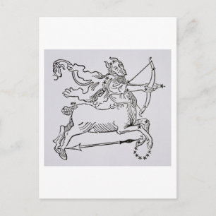 Carte Postale Sagittarius (le Centaur) une illustration de