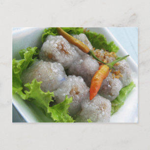Carte Postale Sago thaïlandais au chili ... Thaïlande Street Foo