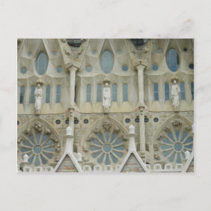 Carte Postale Sagrada Familia, Barcelone