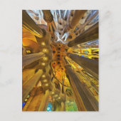 Carte Postale Sagrada Familia. Intérieur. Vue 26. (Devant)