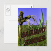 Carte Postale Saguaro Zombies Zombie 2 (Devant / Derrière)
