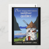 Carte Postale Saguenay (Devant / Derrière)