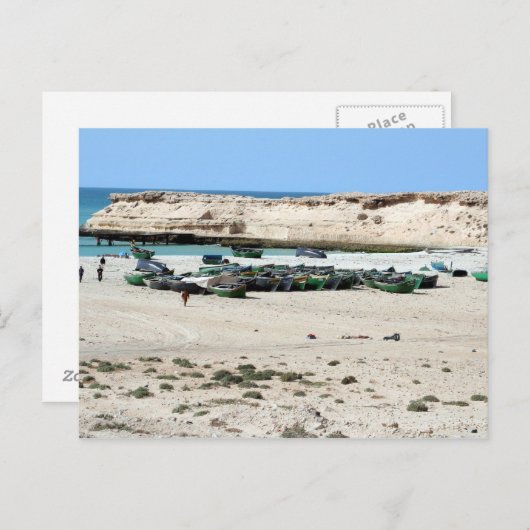 Carte Postale Sahara Occidental (Devant / Derrière)