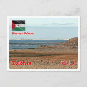 Carte Postale Sahara occidental - Baie Dakhla -