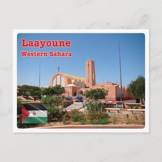 Carte Postale Sahara occidental - Laayoune - (Devant)