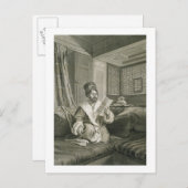 Carte Postale Said Mustapha Pasha blessé à la bataille d'Abouk (Devant / Derrière)