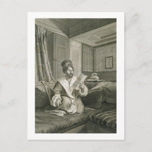 Carte Postale Said Mustapha Pasha blessé à la bataille d'Abouk