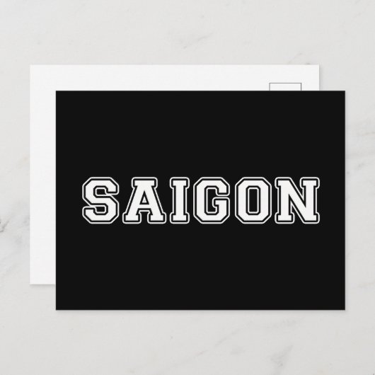 Carte Postale Saigon (Devant / Derrière)