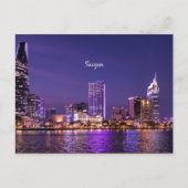 Carte Postale Saigon la nuit (Devant)