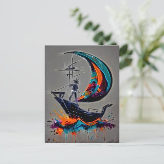 Carte Postale Sail Your Own Storm (Debout devant)