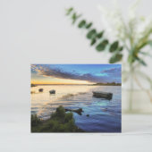 Carte Postale Sailing Boat Reflection From the Sunset (Debout devant)