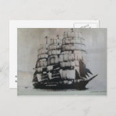 Carte Postale Sailing ship (Devant / Derrière)