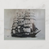 Carte Postale Sailing ship (Devant)