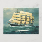 Carte Postale Sailing ship (Devant)