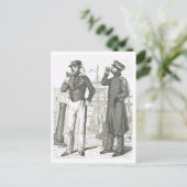 Carte Postale Sailors de l'uniforme (Debout devant)