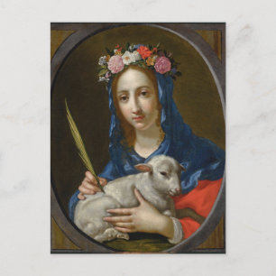 Carte postale Saint Agatha (par Cesare Dandini)